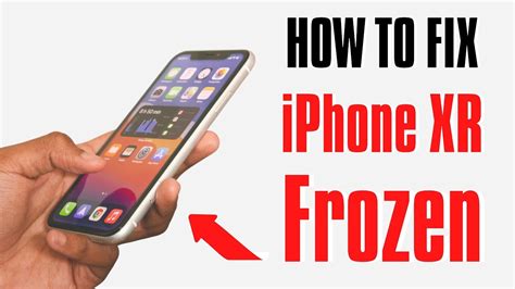 how to get iphone unfrozen|How to force